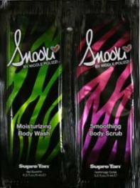 Snooki Body wash & Exfoliaor саше - гель для душа и скраб 2 в 1