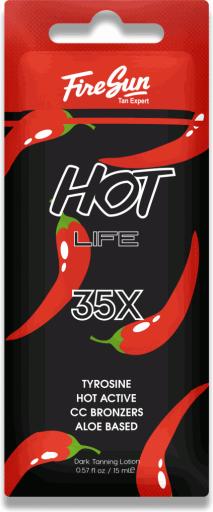 Крем для солярия FIRESUN Hot Life 35X