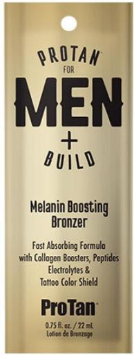 ProTan for Men + Build Melanin Boosting Bronzer бронзатор
