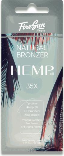 Крем для солярия FIRESUN Natural Hemp Bronzer 35X