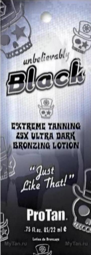 UNBELIEVABLY BLACK 25Х бронзатор