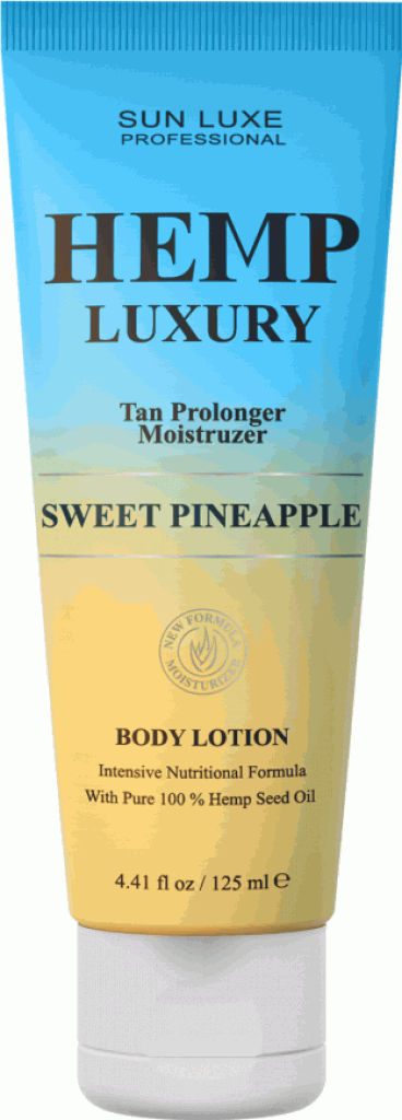 Лосьон  после загара `Hemp Luxury Sweet Pineapple` с пролонгирующим действием